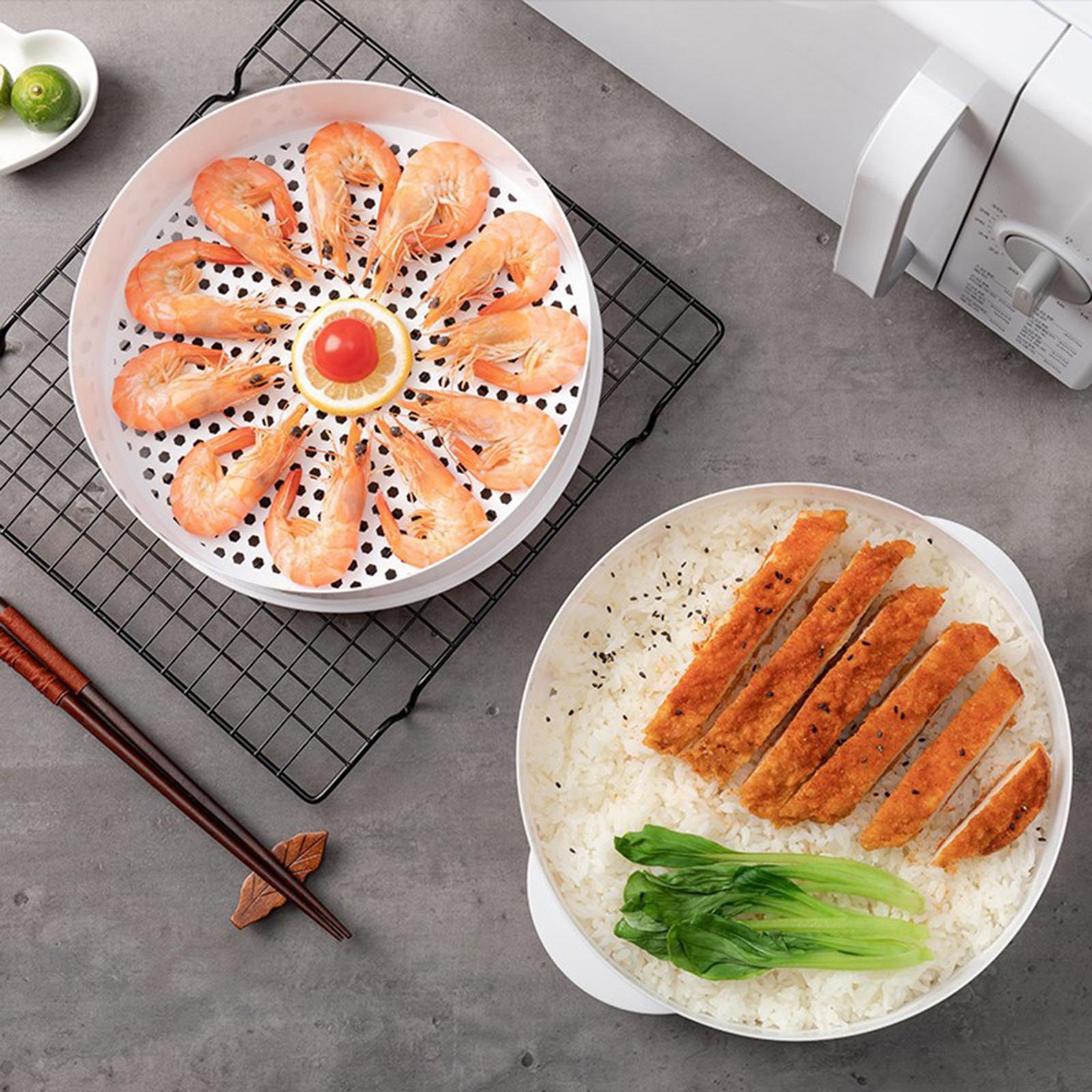 Stackable Microwave Food Steam - Meal Prep Healthy ulasan dan harga