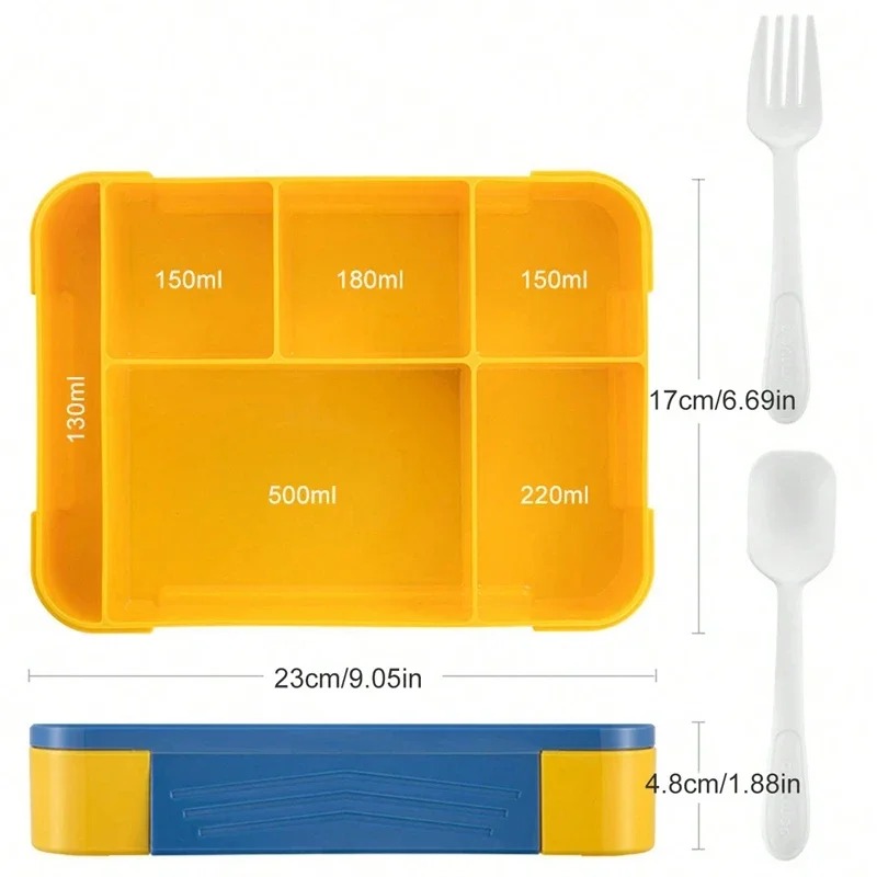 1330ML Bento Lunch Box Kids Ad - Meal Prep Kinder ulasan dan harga
