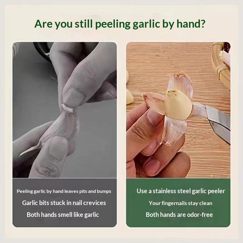 5/10Pcs Stainless Steel Garlic - Meal Prep Easy ulasan dan harga