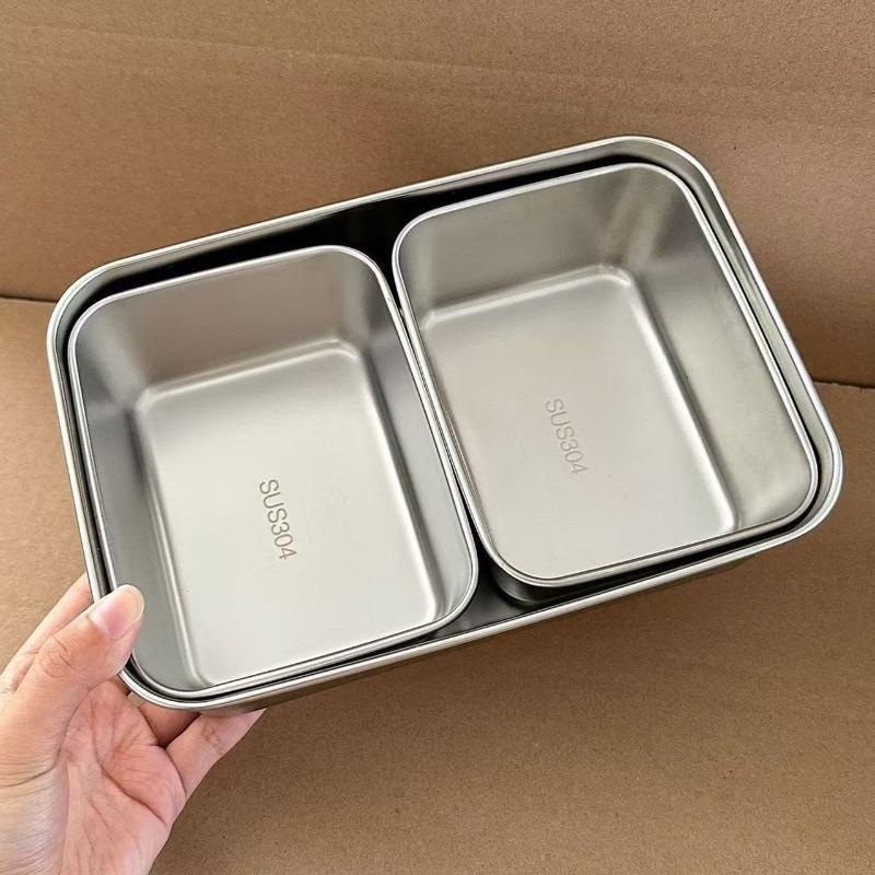 NEW 12/3 PCS 304 Stainless Ste - Meal Prep Easy ulasan dan harga