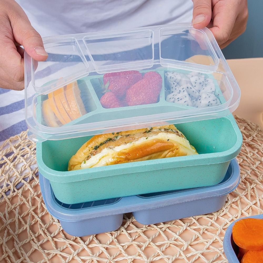 4 Compartments Kids Bento Box  - Meal Prep Kinder ulasan dan harga