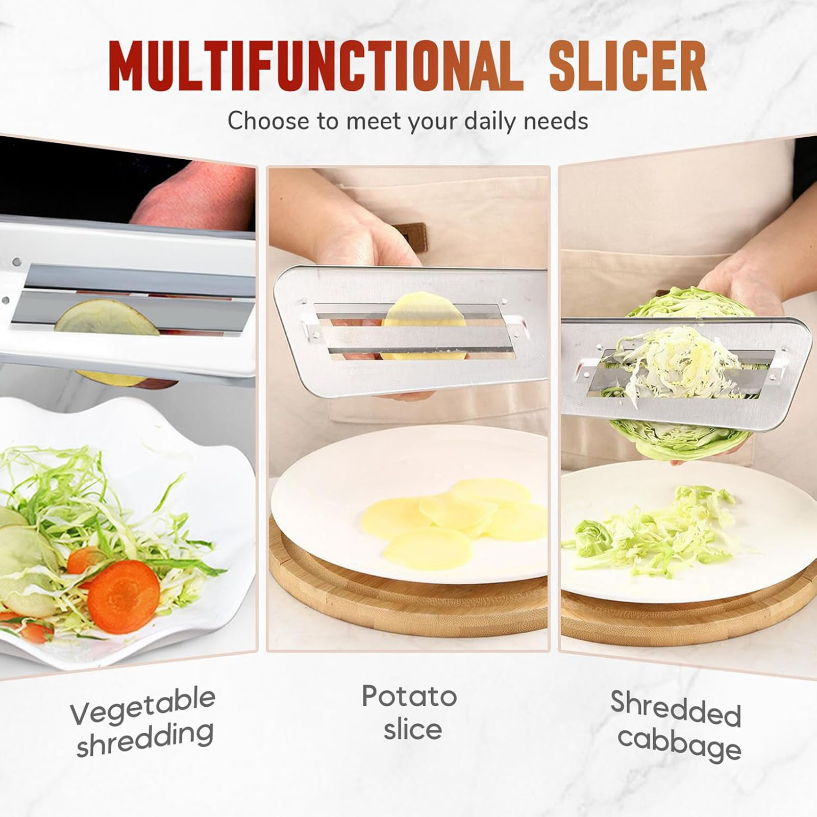 2-layer Blade Knife Graters Mu - Meal Prep Easy ulasan dan harga