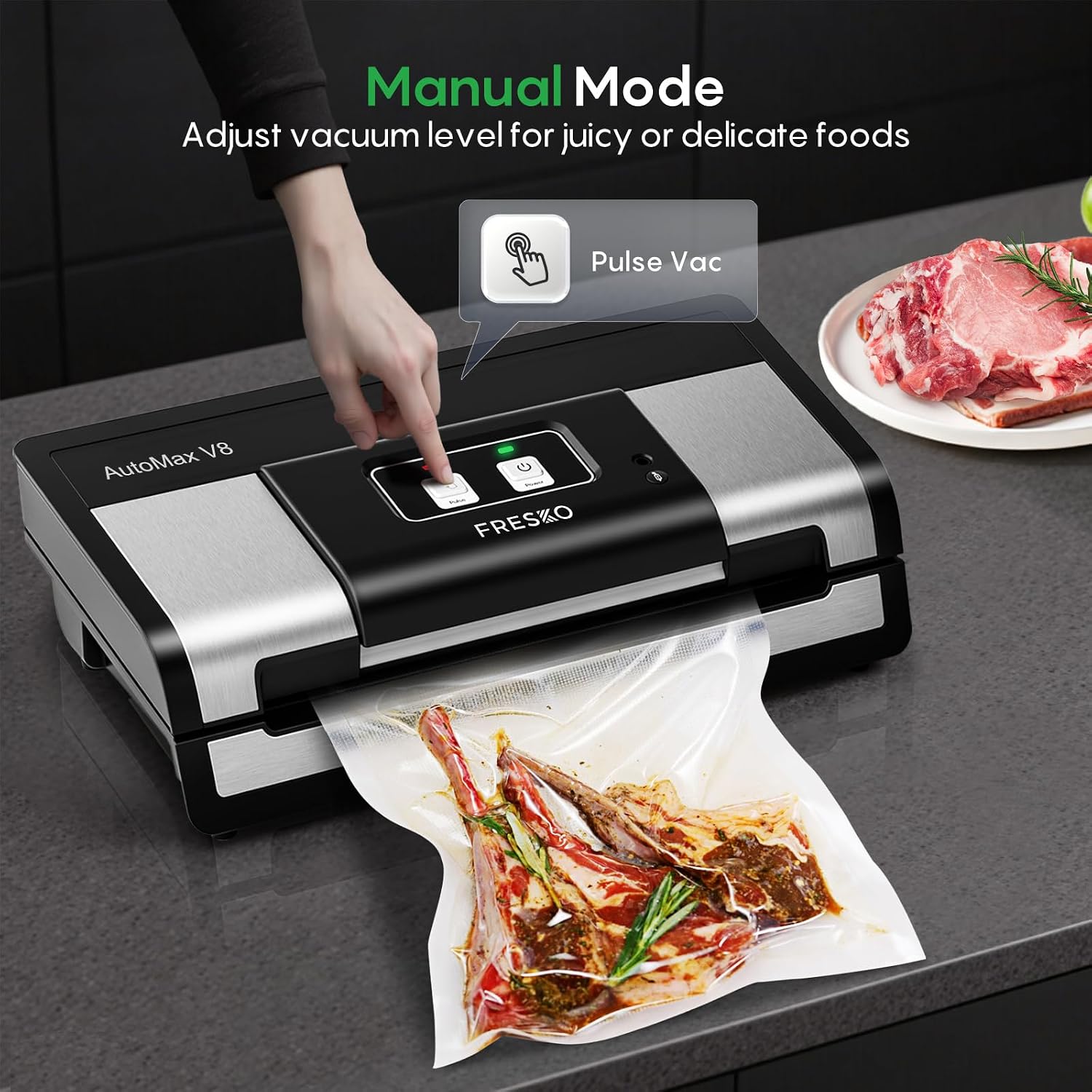 automatic food vacuum sealer h - Meal Prep Bulking ulasan dan harga