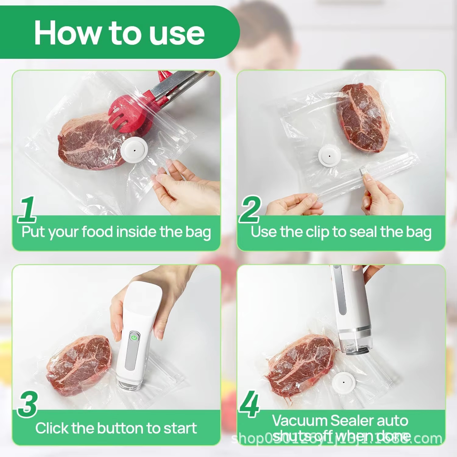 Vacuum Sealer for Food with Vi - Meal Prep Vacuum Seal Containers ulasan dan harga