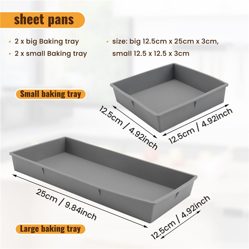 AT44-Sheet Pan Dividers For Ea - Meal Prep Easy ulasan dan harga