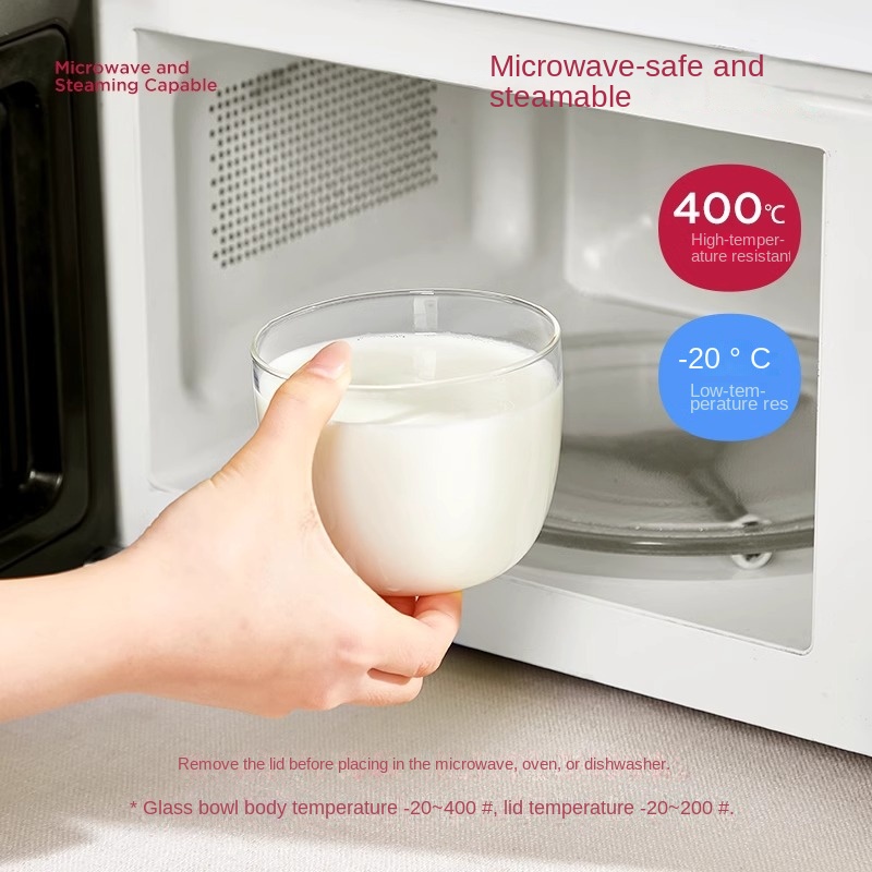 Glass Overnight Oats Container - Meal Prep Yogurt Cups ulasan dan harga