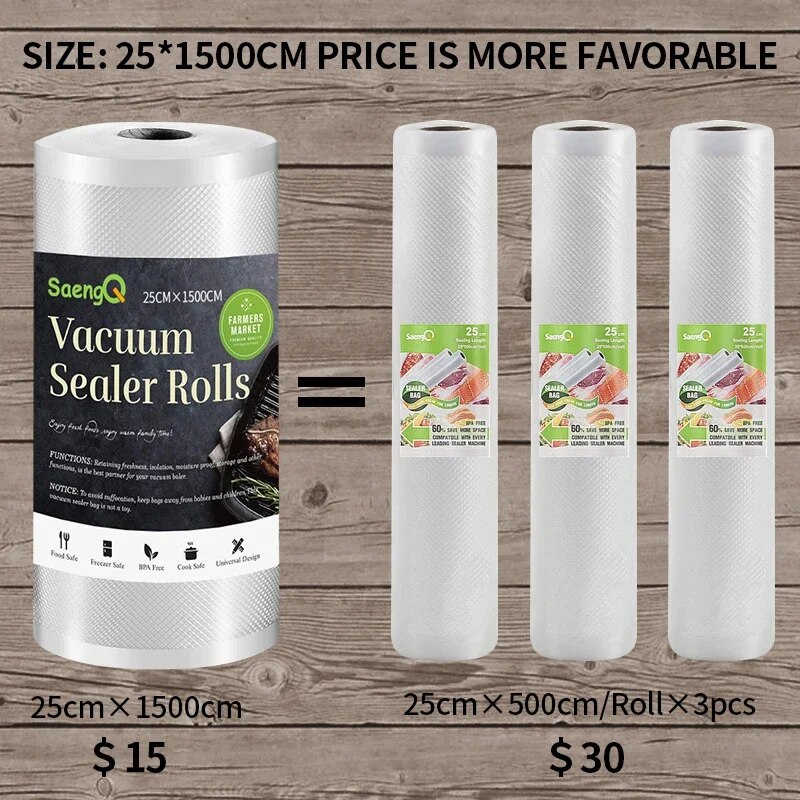 SaengQ Kitchen Food Vacuum Sea - Meal Prep Vacuum Seal Containers ulasan dan harga